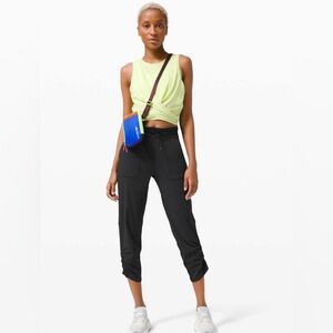 69. Lululemon Size 8 Beyond the Studio Black Crop Pants